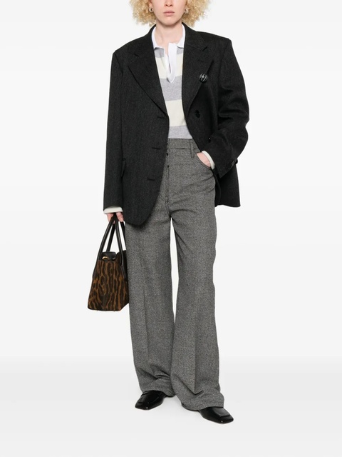 Prada single-breasted blazer - Grey - zdjęcie produktu nr 2