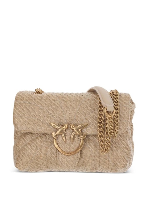 PINKO raffia cross body bag - Neutrals - zdjęcie produktu nr 1