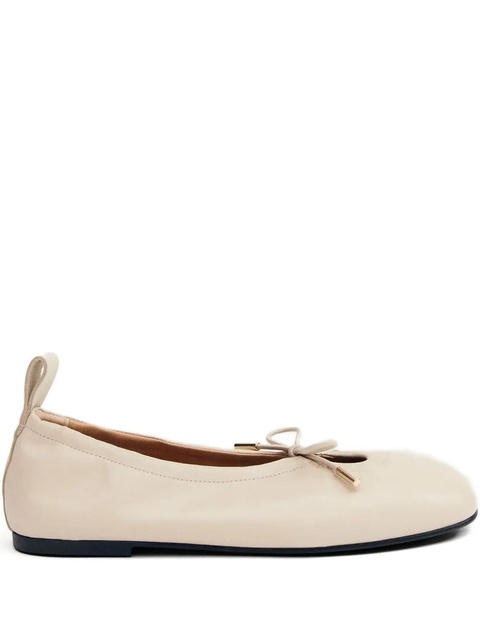 ALOHAS Rosalind leather ballet flats - Neutrals - zdjęcie produktu nr 1