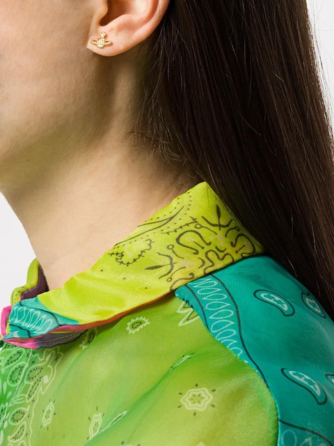 Vivienne Westwood Farah stud earrings - Gold - zdjęcie produktu nr 2