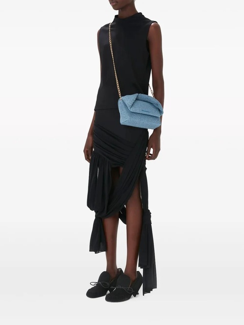 JW Anderson draped wrap midi skirt - Black - zdjęcie produktu nr 2