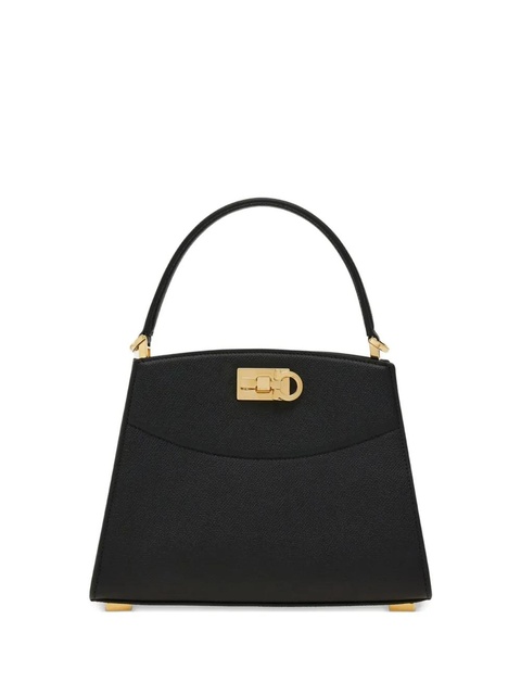 Ferragamo small Studio Box bag - Black - zdjęcie produktu nr 1