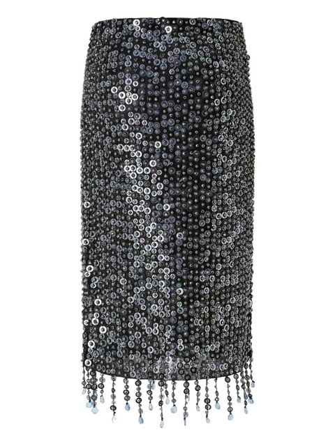 PINKO sequinned midi skirt - Grey - zdjęcie produktu nr 2