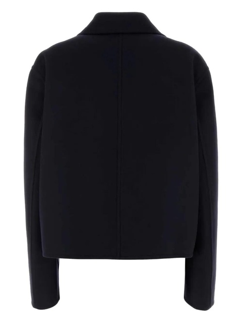 Jil Sander button-fastening collared jacket - Black - zdjęcie produktu nr 2