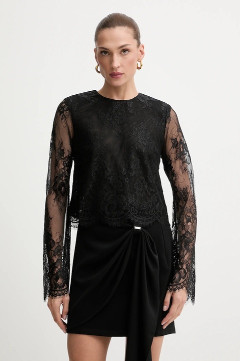 Bardot bluzka damska kolor czarny gładka 60127TB - zdjęcie produktu nr 1