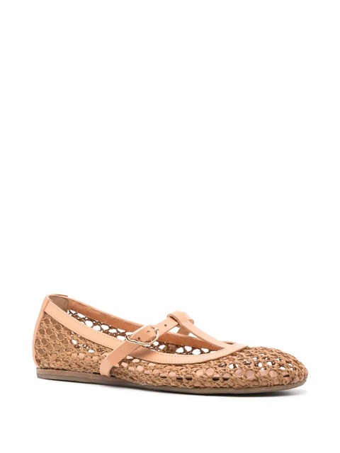 Ancient Greek Sandals Aerati raffia ballerinas - Brown - zdjęcie produktu nr 2