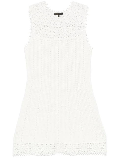 Maje crochet-knit minidress - White - zdjęcie produktu nr 1