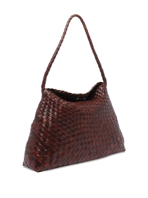 DRAGON DIFFUSION woven leather shoulder bag - Brown - zdjęcie produktu nr 2