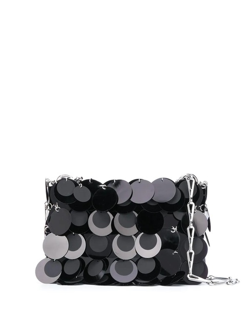 Rabanne embellished shoulder bag - Black - zdjęcie produktu nr 1