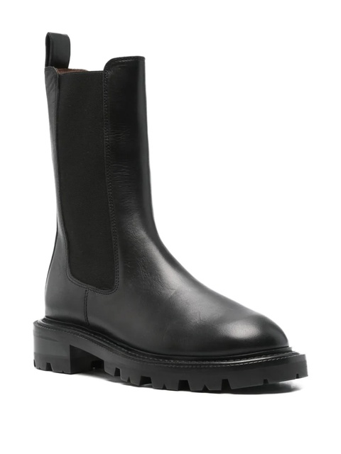 Paris Texas 40mm elastic-panelled round -toe boots - Black - zdjęcie produktu nr 2