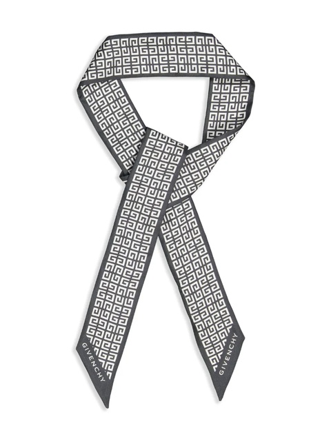 Givenchy 4G-print bandeau scarf - White - zdjęcie produktu nr 1