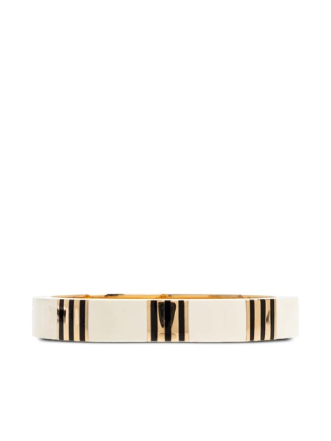 Tory Burch T STRIPE BANGLE bracelet - White - zdjęcie produktu nr 2