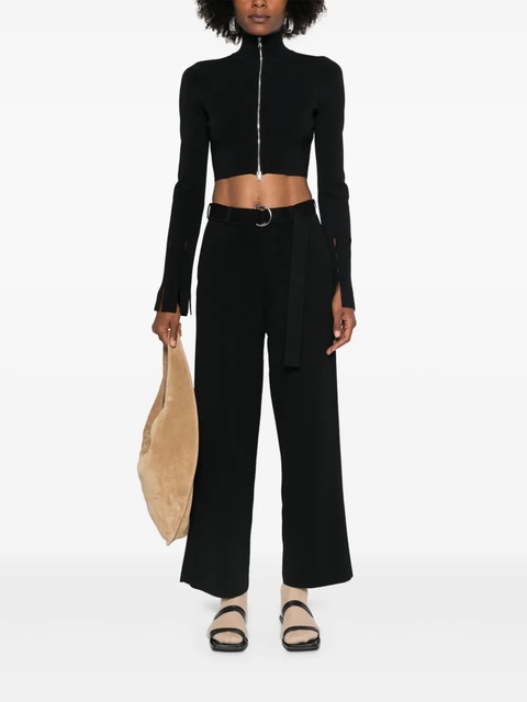 Nanushka zip-up cardigan - Black - zdjęcie produktu nr 2
