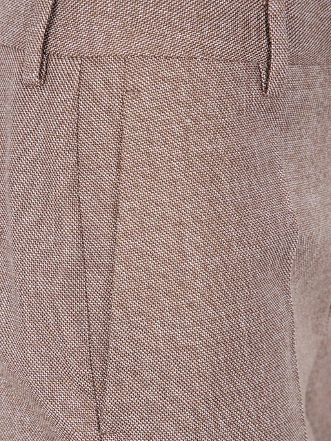 MM6 Maison Margiela textured wool tailored trousers - Neutrals - zdjęcie produktu nr 1
