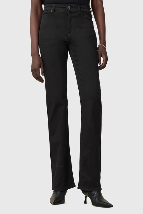 AllSaints jeansy HALDAN damskie high waist W009ED - zdjęcie produktu nr 1