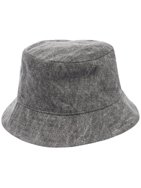 Isabel Marant logo-embroidered bucket hat - Grey - zdjęcie produktu nr 1