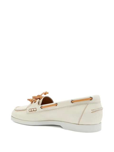 ATP Atelier Nesso leather boat shoes - White - zdjęcie produktu nr 1