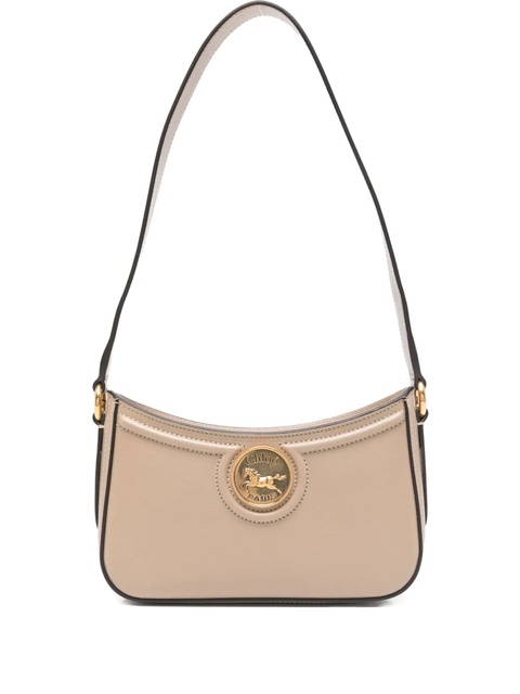 Chloé horse-emblem shoulder bag - Neutrals - zdjęcie produktu nr 1