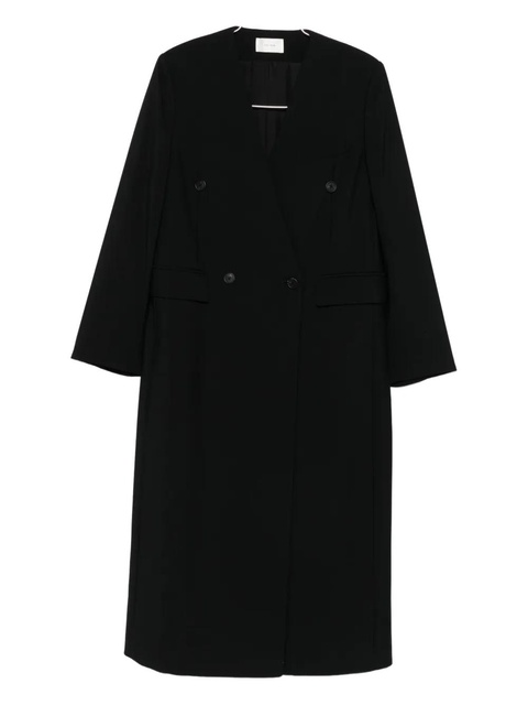 The Row double-breasted coat - Black - zdjęcie produktu nr 1