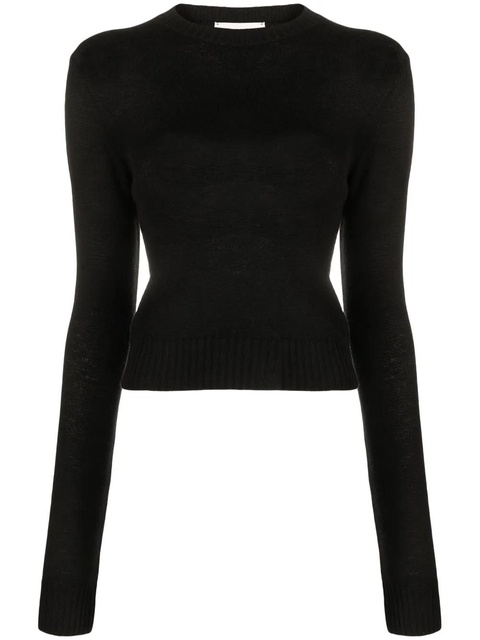 Jil Sander crew-neck sweater - Black - zdjęcie produktu nr 1