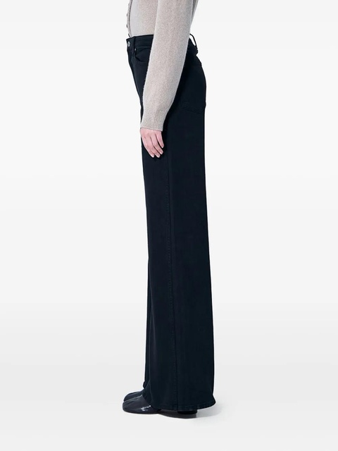 KHAITE five-pocket wide-leg jeans - Black - zdjęcie produktu nr 2