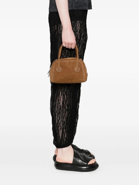 Marge Sherwood logo-embossed suede tote bag - Brown - zdjęcie produktu nr 2