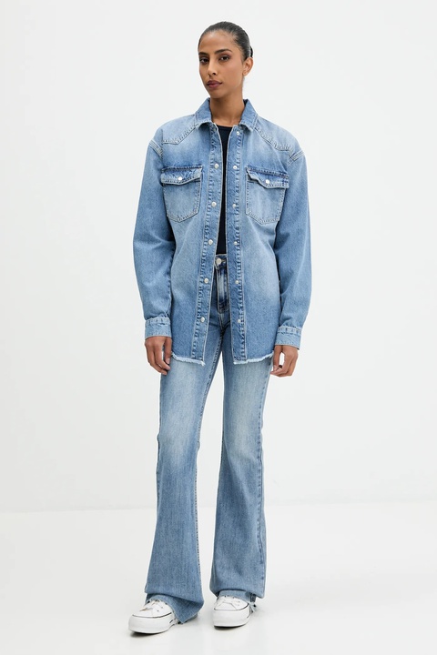 Tommy Jeans longsleeve kolor granatowy DW0DW21568 - zdjęcie produktu nr 2