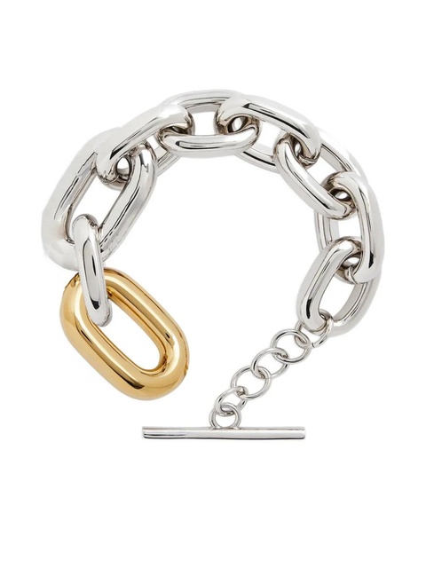 Rabanne chain-link oval-link bracelet - Silver - zdjęcie produktu nr 2