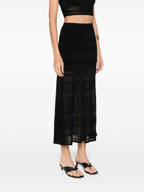 SANDRO knitted skirt - Black - zdjęcie produktu nr 2
