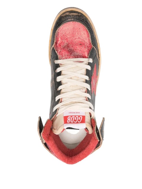 Golden Goose Sky Star laminated sneakers - Black - zdjęcie produktu nr 2