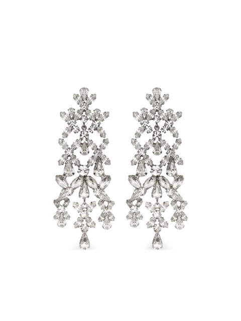 Jennifer Behr crystal felicity earrings - Silver - zdjęcie produktu nr 2