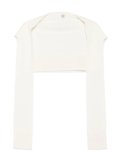 TOTEME sleeve scarf - White - zdjęcie produktu nr 1