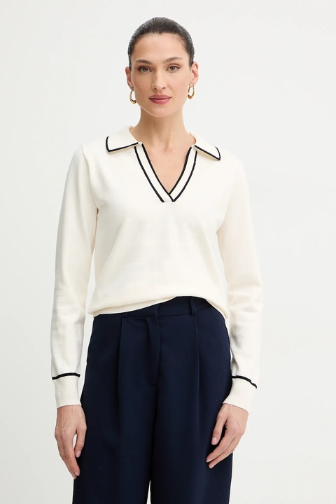 Morgan sweter damski kolor beżowy MCOLO - zdjęcie produktu nr 1