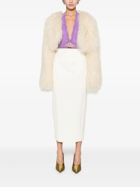 Gucci lace cut-out bodysuit - Purple - zdjęcie produktu nr 1