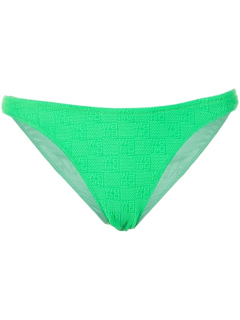 Alexander Wang knit logo bikini bottoms - Green - zdjęcie produktu nr 1
