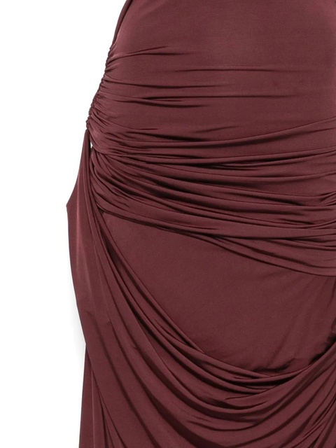 Paris Georgia draped maxi dress - Red - zdjęcie produktu nr 2