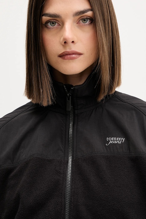 Tommy Jeans bluza damska kolor czarny gładka DW0DW21606 - zdjęcie produktu nr 2