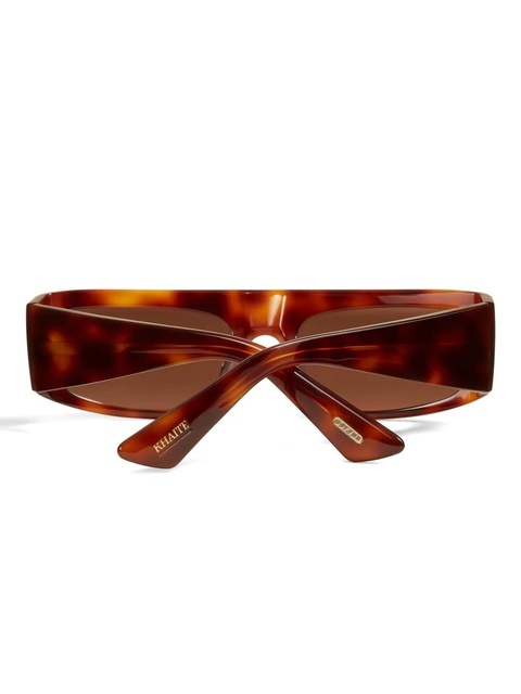 KHAITE rectangle-frame sunglasses - Brown - zdjęcie produktu nr 2