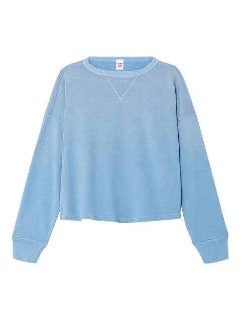 RE/DONE x Hanes crew-neck sweatshirt - Blue - zdjęcie produktu nr 1