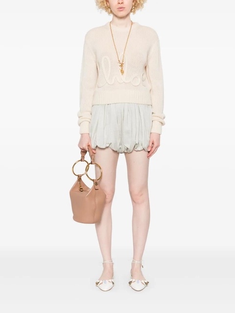 Chloé logo-embellished sweater - Neutrals - zdjęcie produktu nr 2