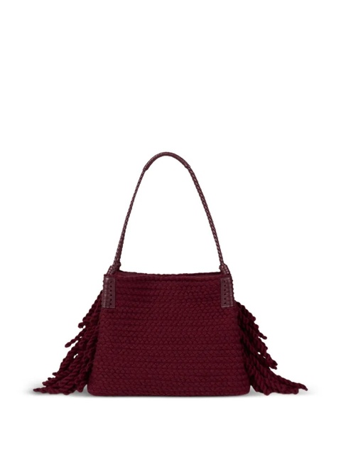 ETRO small Libra fringed tote bag - Red - zdjęcie produktu nr 2