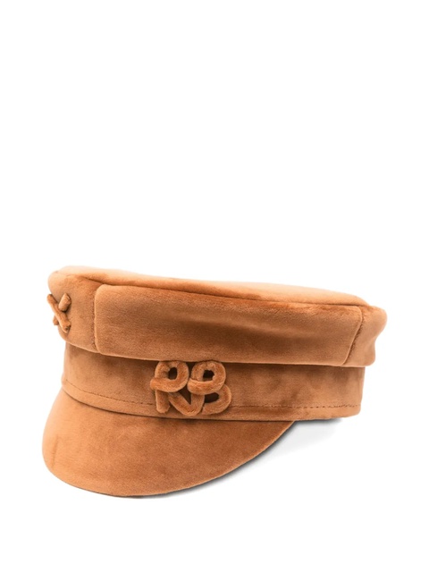 Ruslan Baginskiy logo-detail beret - Brown - zdjęcie produktu nr 2