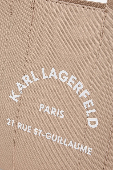 Karl Lagerfeld torebka kolor beżowy A1W50009 - zdjęcie produktu nr 2