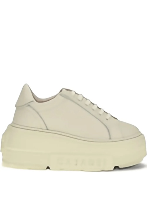 Casadei Nexus Florence platform sneakers - Neutrals - zdjęcie produktu nr 2
