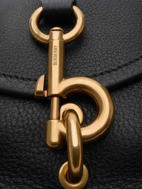 Burberry B-Buckle Saddle Cross Body Bag - Black - zdjęcie produktu nr 2