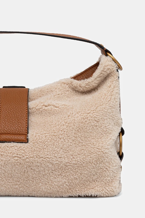 Guess torebka CAMDEN kolor beżowy HWWB93 08180 - zdjęcie produktu nr 1