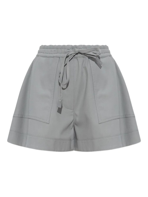LOEWE drawstring-waist shorts - Grey - zdjęcie produktu nr 1