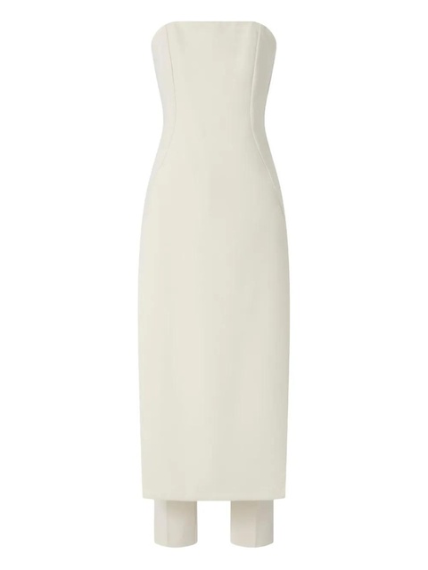PINKO Scartaregalo strapless jumpsuit - White - zdjęcie produktu nr 1