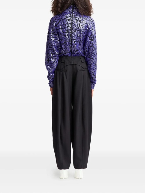 16Arlington Olamo lace sequinned top - Purple - zdjęcie produktu nr 2
