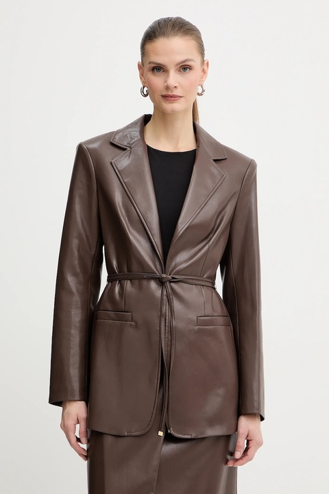 Marciano Guess marynarka GLADYS kolor brązowy 5BGN04 7389A - zdjęcie produktu nr 1